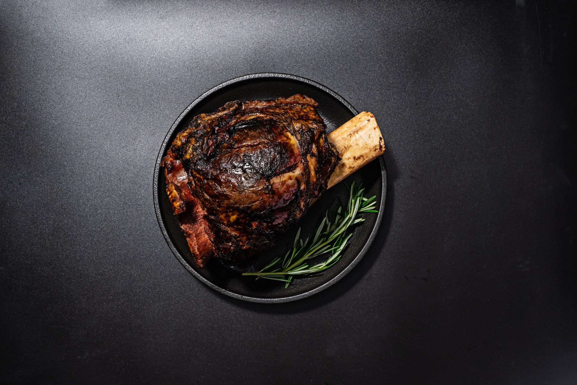 Beef Shank with rosemary