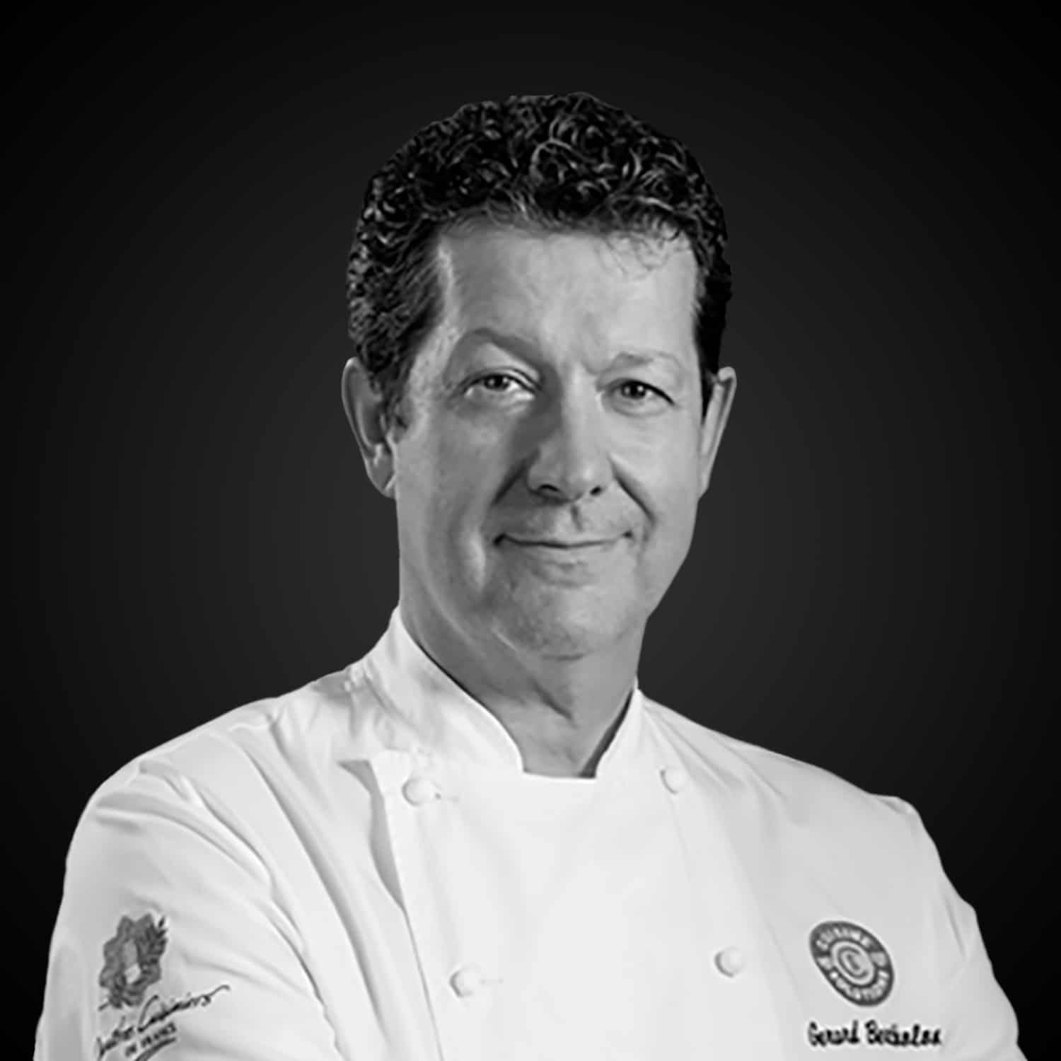 Portrait of Chef Gerard Bertholon
