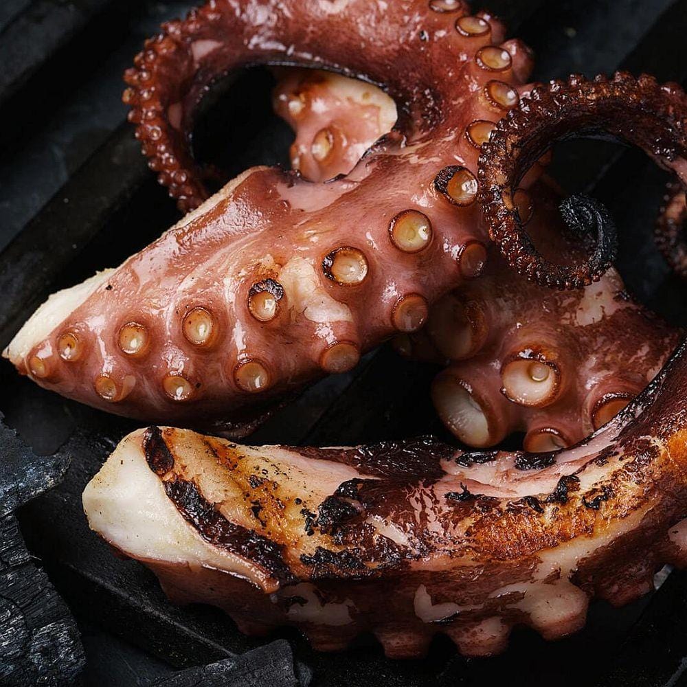 Poached Octopus Sous Vide