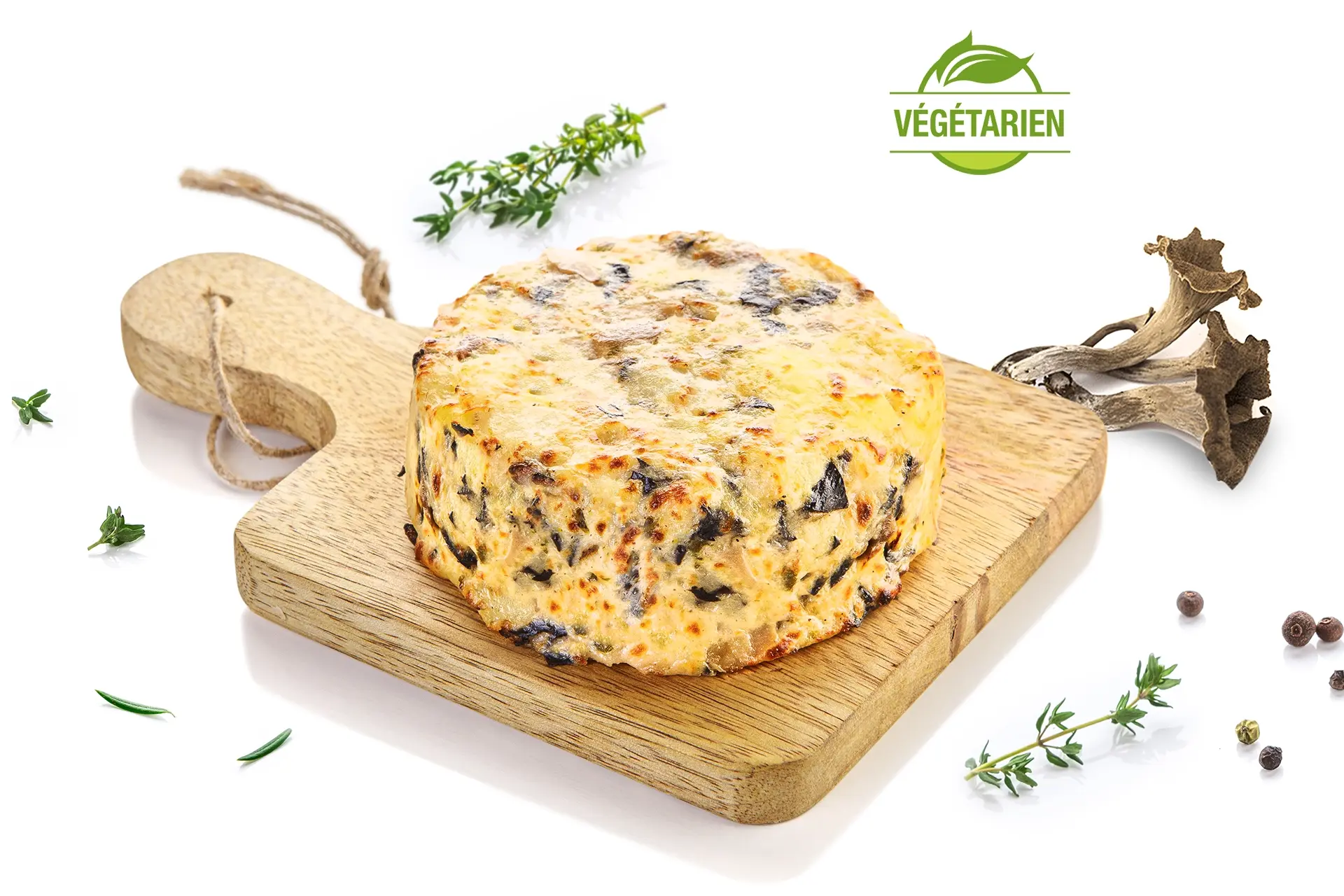 Gratin de Pommes de Terre aux Champignons et Trompettes de la mort