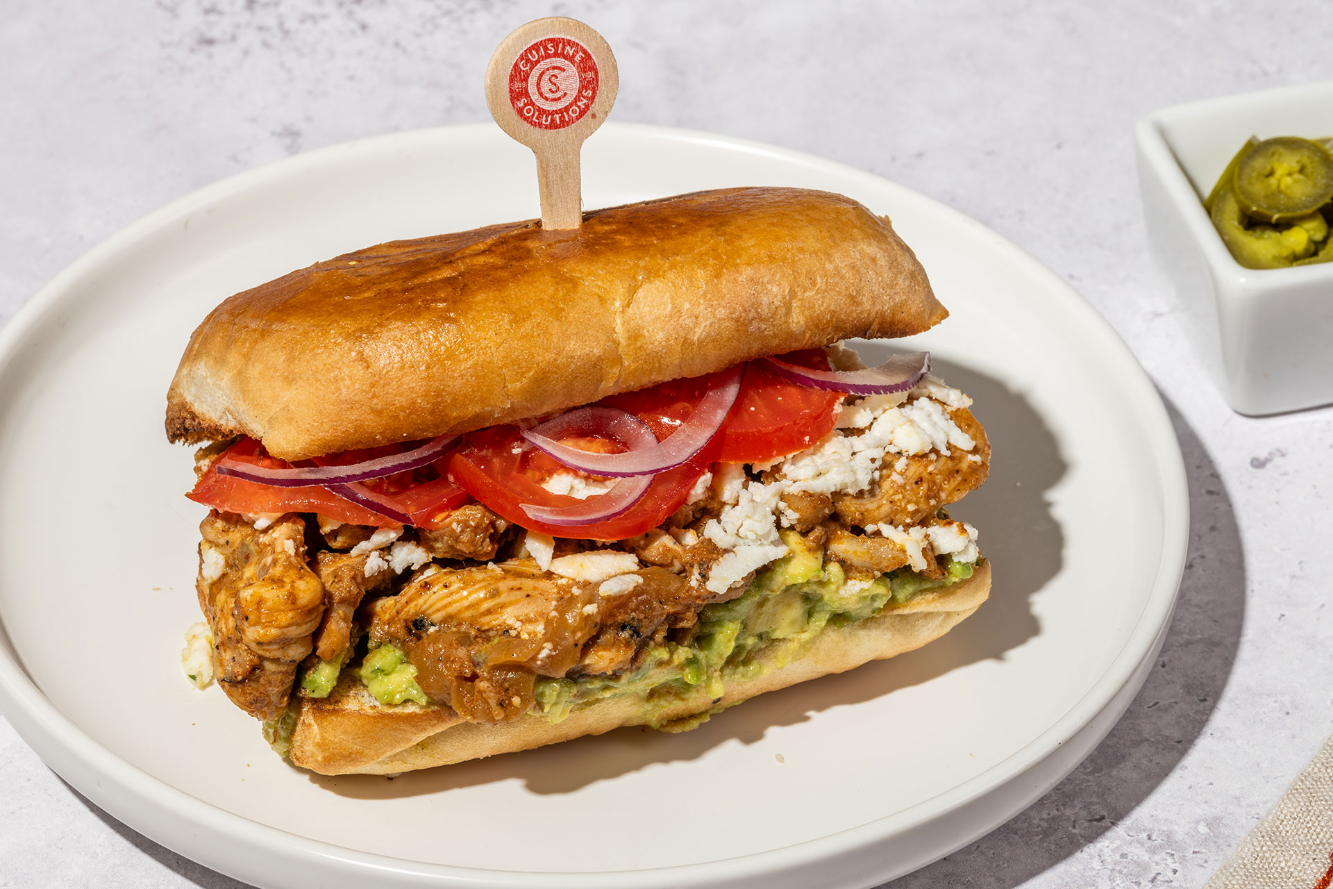 Torta mexicaine grillée