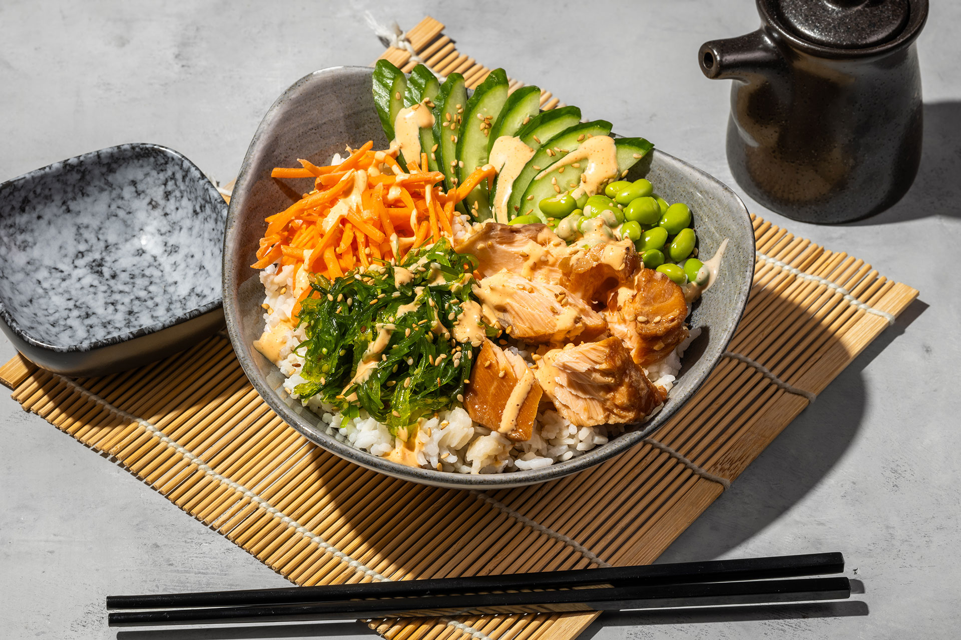 Poke-Style Rice Bowl