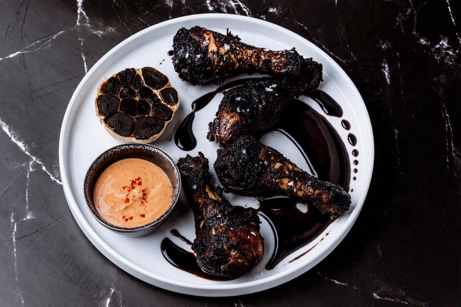 Black Garlic Chicken Drumsticks (NEW)