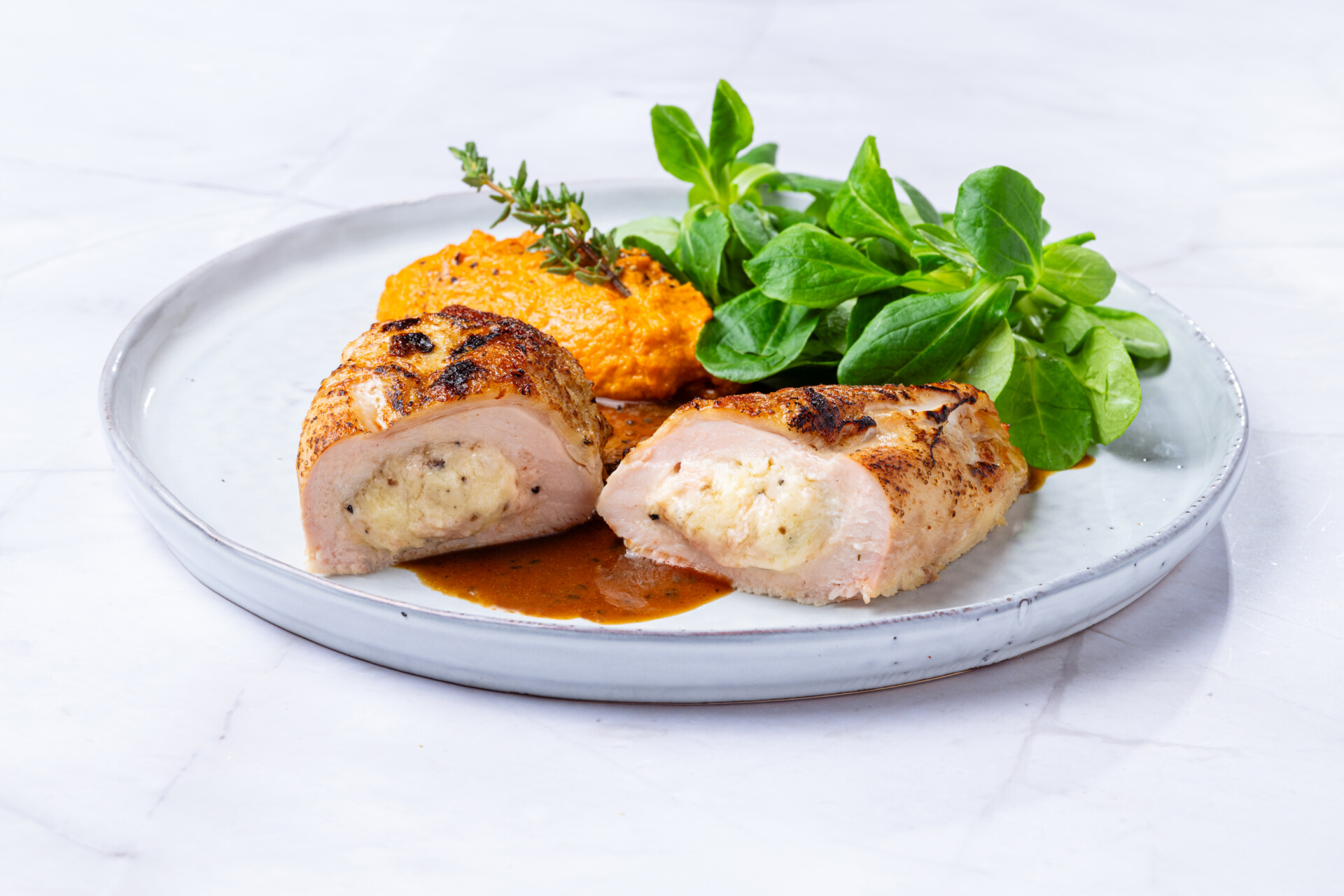 Cordon Bleu Style Stuffed with cheese and dry cured ham Chicken Breast (NEW)